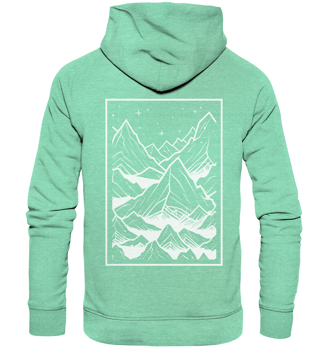 Eat. Sleep. Hike. Repeat. - Organic Hoodie