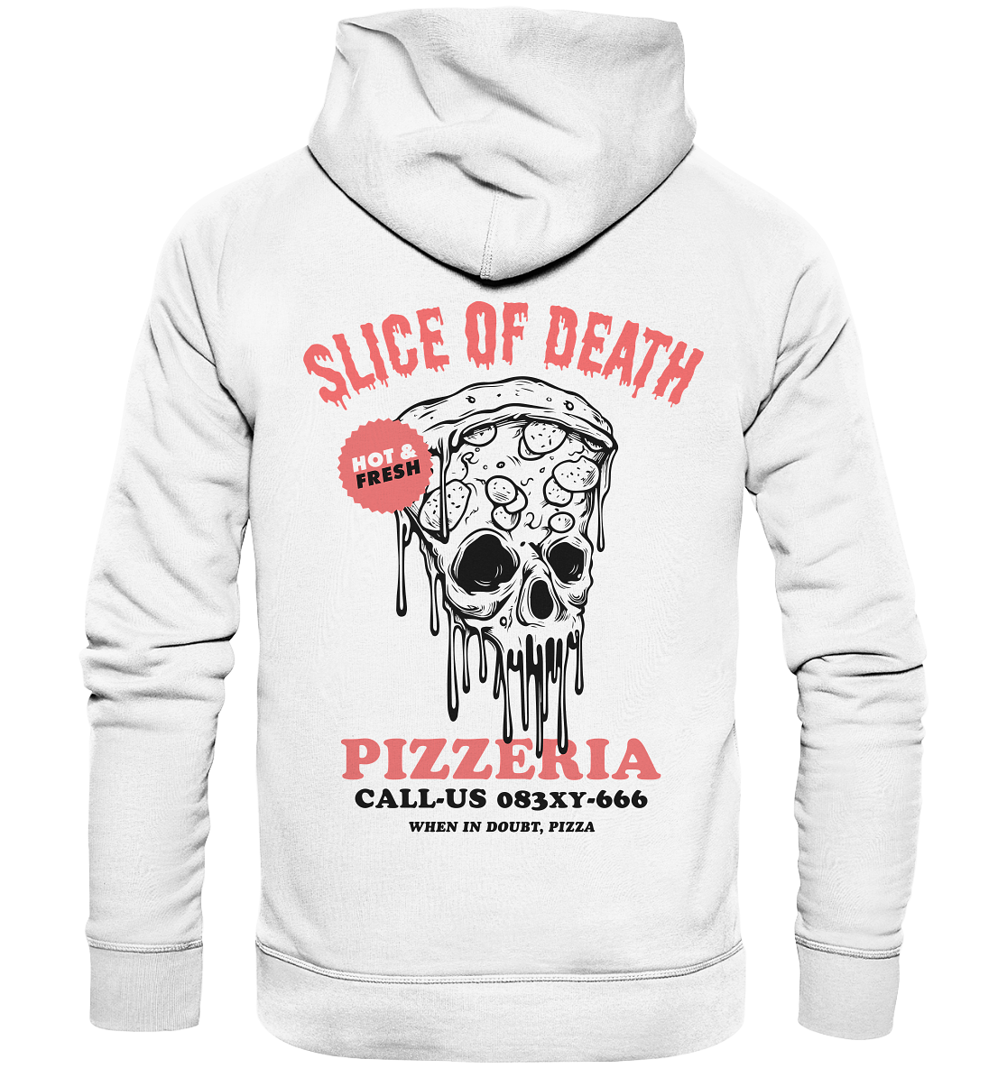 Slice of Death - Organic Hoodie