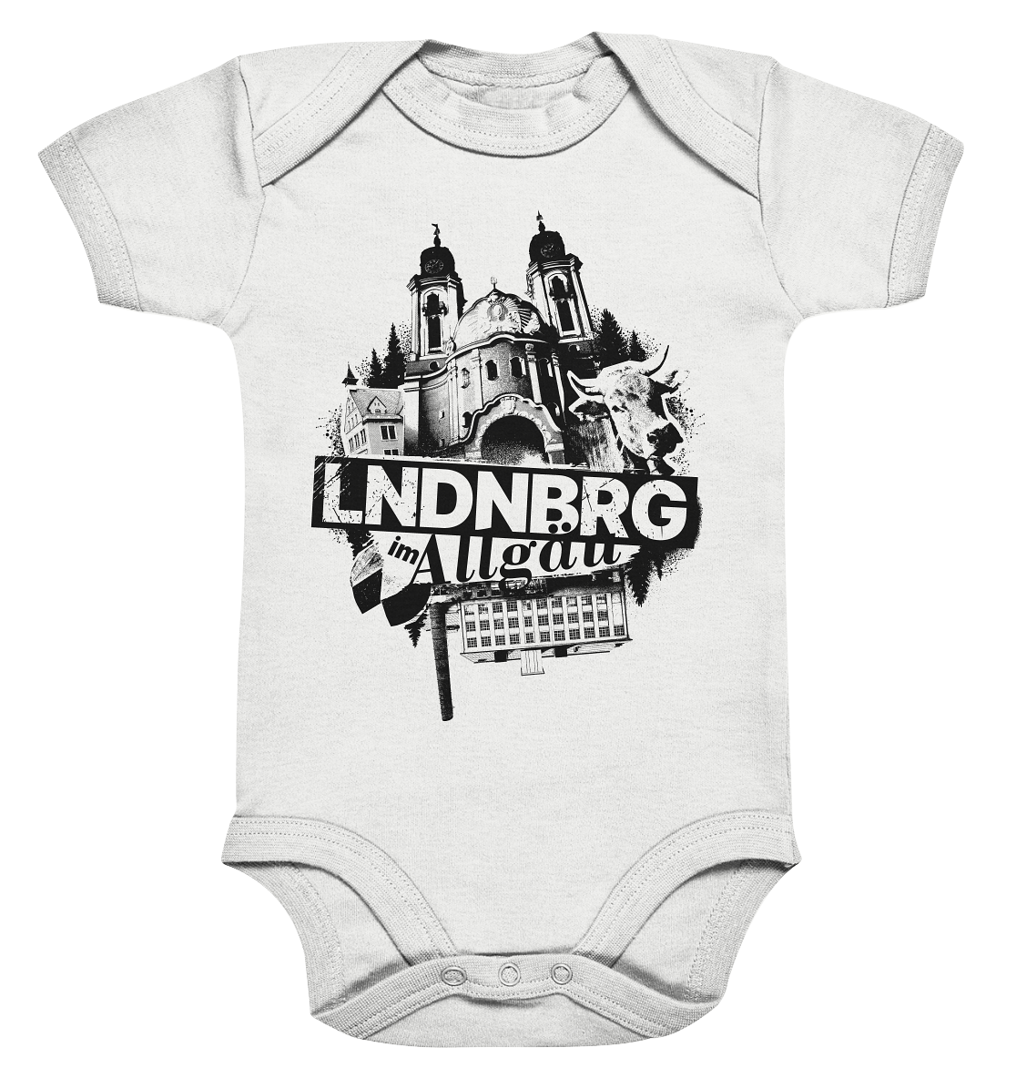 LNDNBRG - Organic Baby Bodysuite