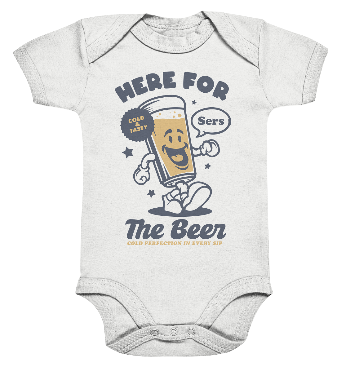 Beer - Organic Baby Bodysuite