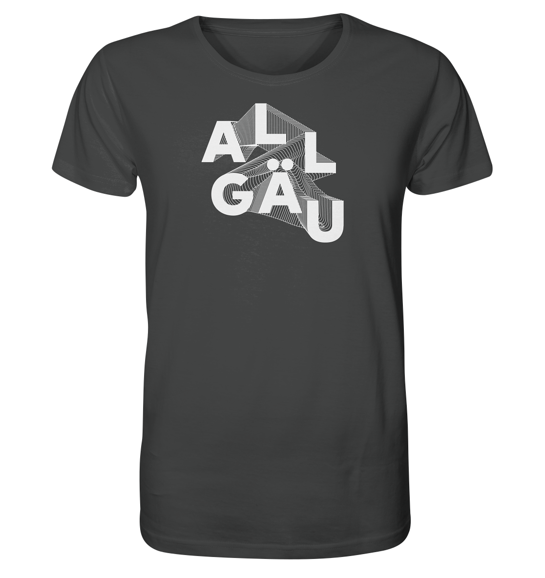 Allgäu Typo - Organic Shirt