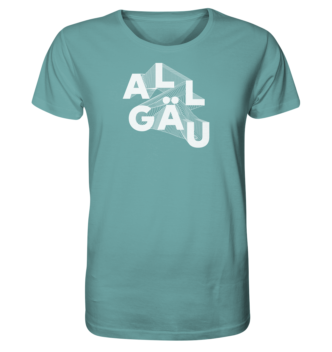 Allgäu Typo - Organic Shirt