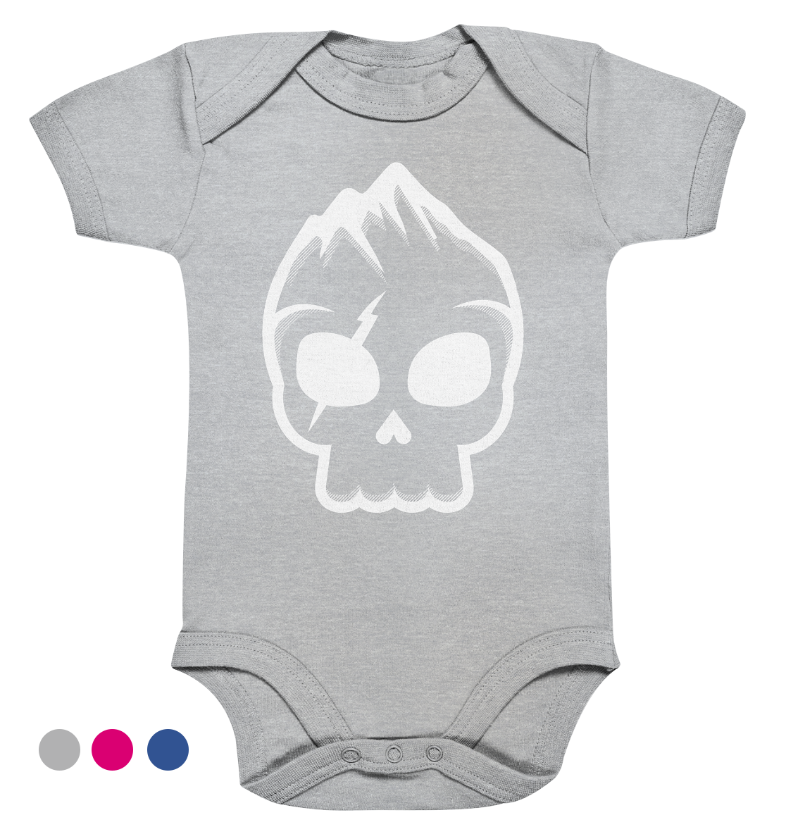 Skully - Organic Baby Bodysuite