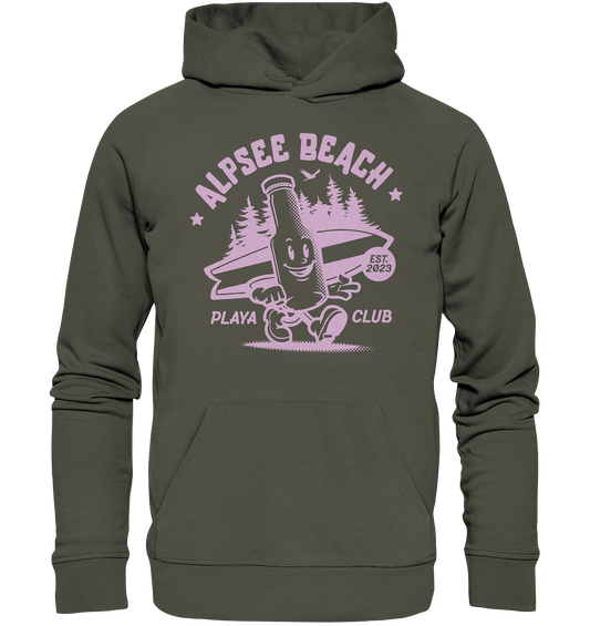 Alpsee Beach - Organic Hoodie